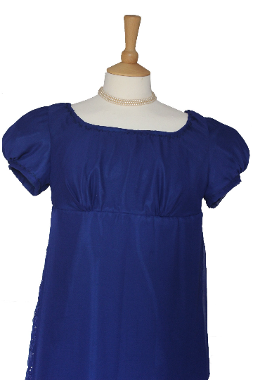 For Sale Ladies Regency Georgian Jane Austen Evening Ballgown Costume Size 12 - 14 UK Ready To Go! Image